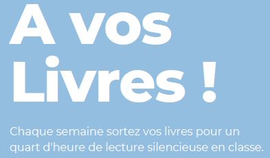 1/4 heure lecture – A vos livres!